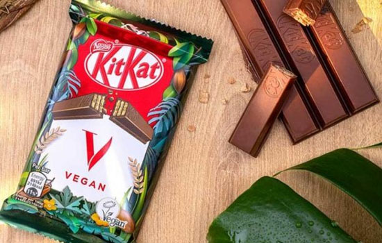 Nestlé запускатила продажі веганського KitKat в Європі