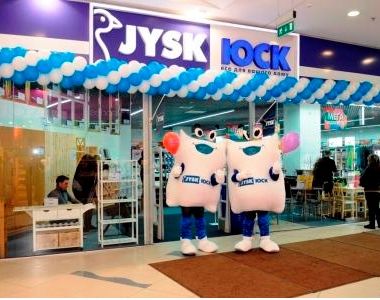 Новый магазин сети JYSK начал работу в киевском ТРЦ Sky Mall