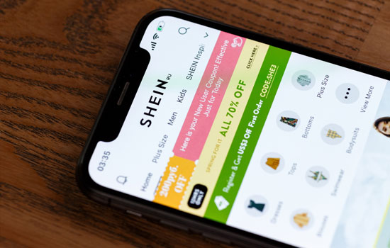 Shein  -    30 pop-up 