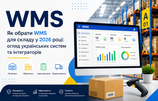 Як обрати WMS для складу у 2026 році: огляд українських систем та інтеграторів