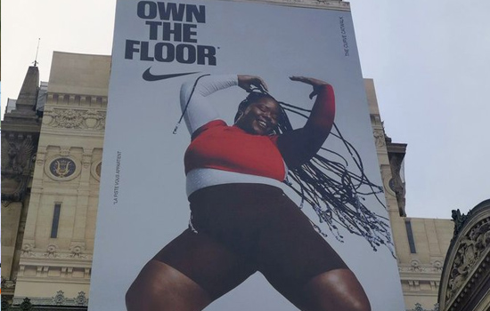 Реклама Nike з пишною спортсменкою обурила французів