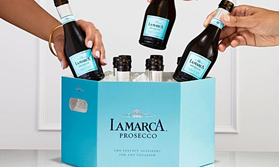 В США выйдет в продажу групповая упаковка игристого вина La Marca Prosecco