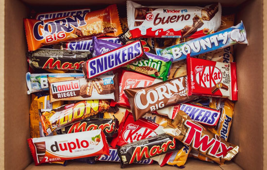  Twix, Mars  Bounty   
