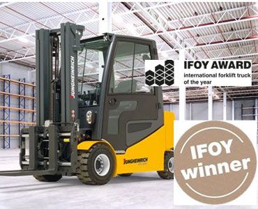 Електричний навантажувач EFG S30s був визнаний найкращим навантажувачем у світі, в категорії вантажопідйомності до 3,5 тонн, на конкурсі IFOY 2015