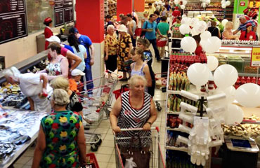 Магазин Таврии В открылся в николаевском ТЦ «Магелан» в помещении супермаркета «Край»