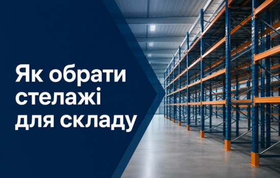 Як обрати стелажі для складу: ключові критерії, типові помилки та рішення для максимальної ефективності