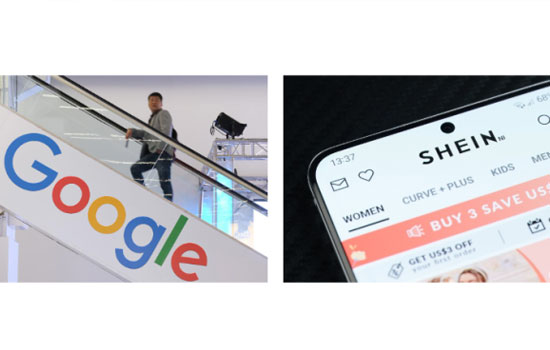 Google  Shein     