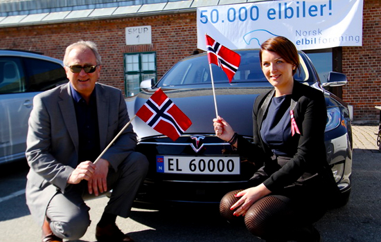 Норвежские автомобилисты отдают предпочтение электродвигателям.