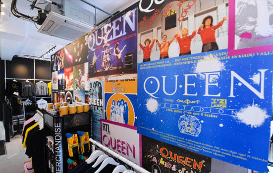 У Лондоні відкрився офіційний магазин групи Queen