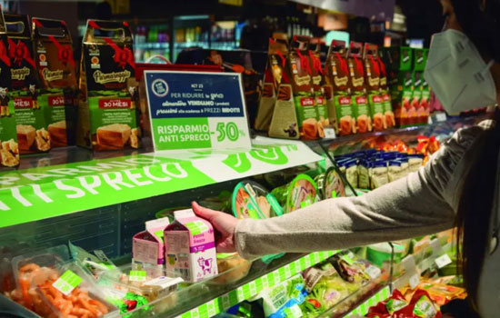 Carrefour Italia прагне скоротити харчові відходи на 50% до 2025 року