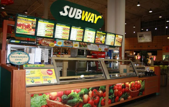 Roark Capital   Subway  9,6  