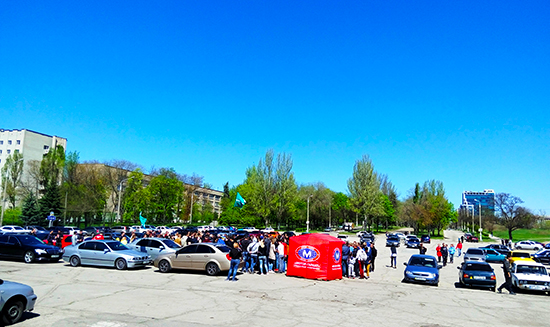«Параллель» поддержала соревнования по автозвуку, которые прошли в Запорожье