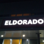 Вывеска Эльдорадо Борисполь